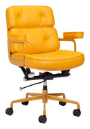 Zuo Modern Smiths Office Chair Yellow