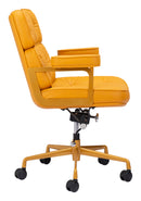 Zuo Modern Smiths Office Chair Yellow