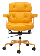 Zuo Modern Smiths Office Chair Yellow