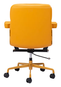 Zuo Modern Smiths Office Chair Yellow
