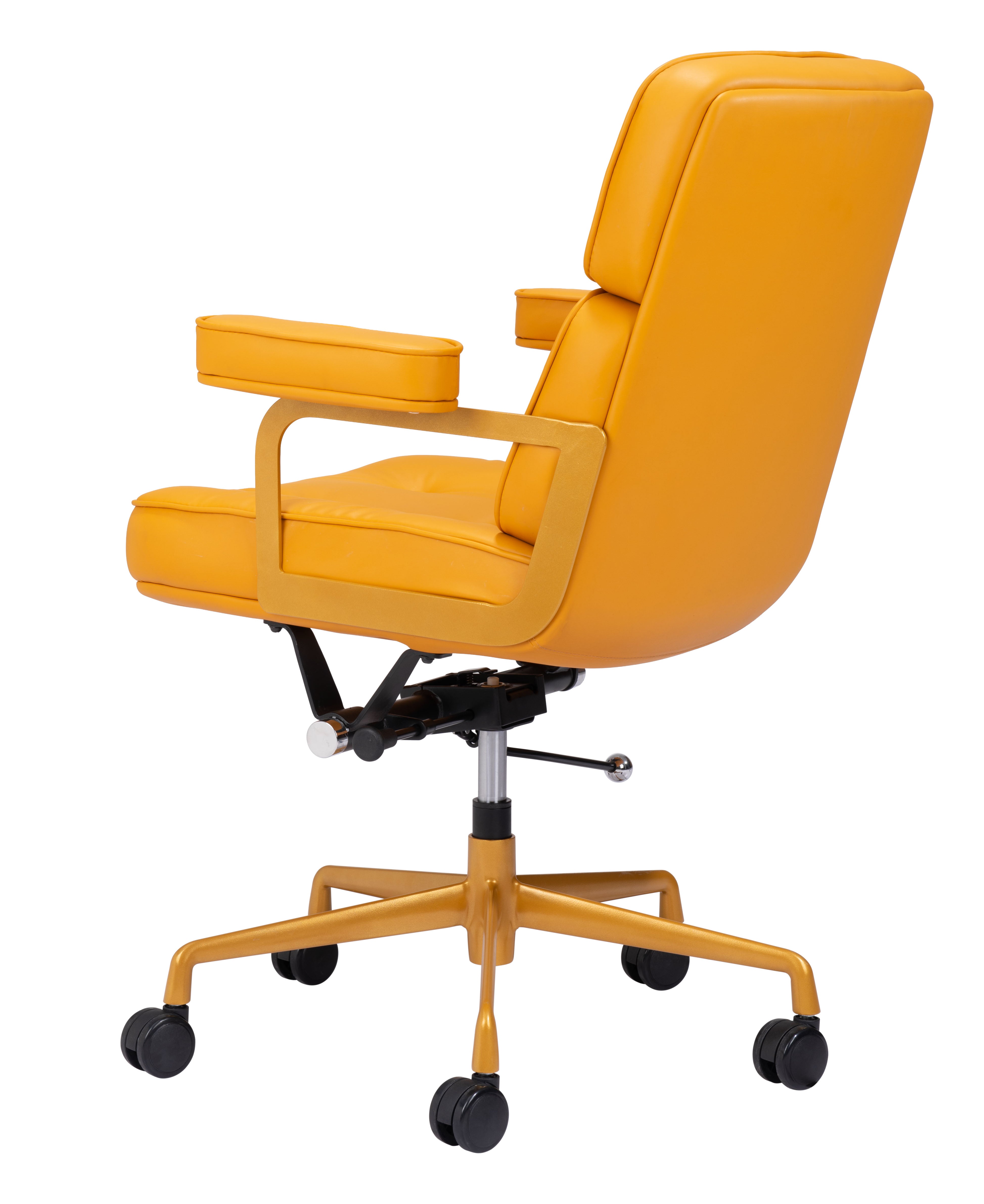 Zuo Modern Smiths Office Chair Yellow