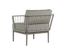 Sunpan Catania Armchair In Dark Grey and Copacabana Grey / Palazzo Taupe