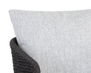 Sunpan Capri Counter Stool In Natural And Gracebay Grey/Smoke Grey And Copacabana Marble