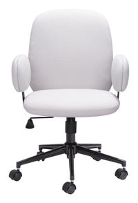 Zuo Modern Lionel Office Chair in Beige/Olive Green