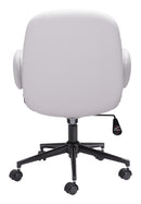 Zuo Modern Lionel Office Chair in Beige/Olive Green