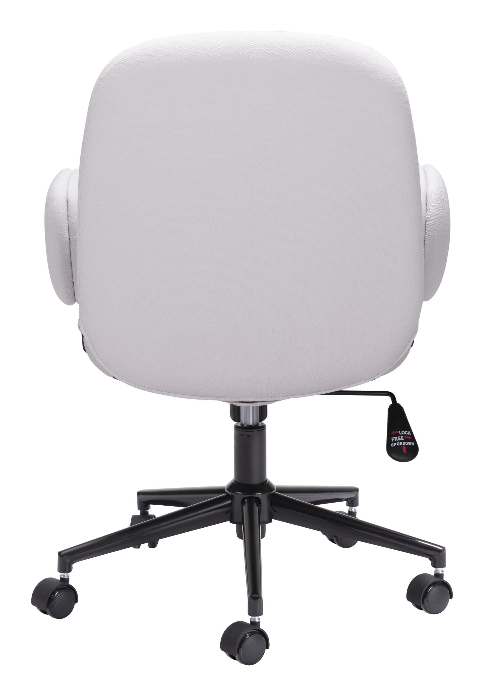Zuo Modern Lionel Office Chair in Beige/Olive Green