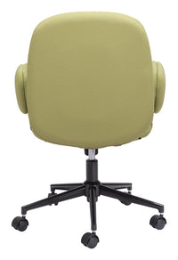 Zuo Modern Lionel Office Chair in Beige/Olive Green