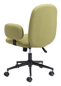 Zuo Modern Lionel Office Chair in Beige/Olive Green