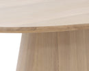 Sunpan Althea Dining Table - Oval in Light Oak - 84"
