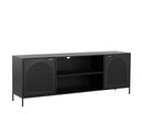 Sunpan Aziza Media Console And Cabinet
