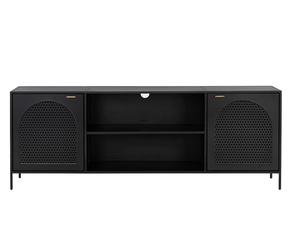 Sunpan Aziza Media Console And Cabinet