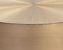 Sunpan Creed Coffee Table in Antique Gold / Gunmetal - Small