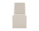 Sunpan Cascata Dining Chair in Effie Linen / Meg Rust / Moss Green / Marseille Black/Camel Leather