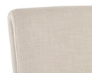 Sunpan Cascata Dining Chair in Effie Linen / Meg Rust / Moss Green / Marseille Black/Camel Leather