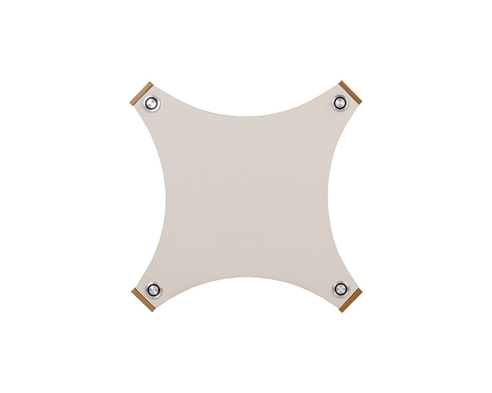 Sunpan Danbury Dining Table Base - Modern Cream