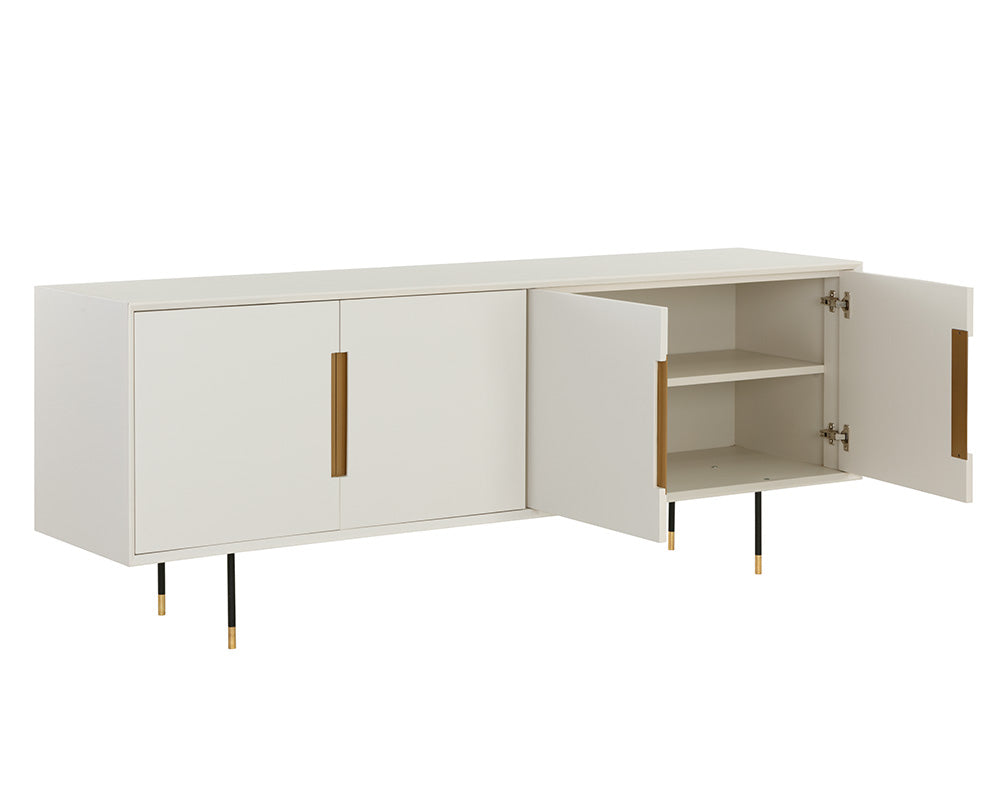 Sunpan Danbury Sideboard in Modern Cream