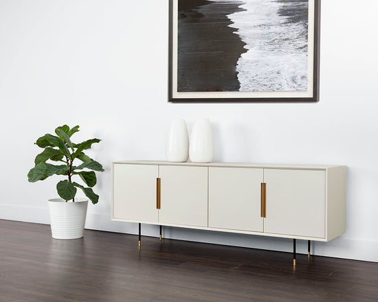 Sunpan Danbury Sideboard in Modern Cream