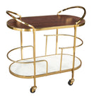 Zuo Modern Antalya Bar Cart Multicolor