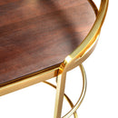 Zuo Modern Antalya Bar Cart Multicolor