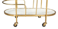 Zuo Modern Antalya Bar Cart Multicolor