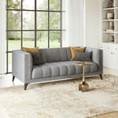 Zuo Modern Punta Cana Sofa Leonardo in Ash/Snow
