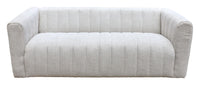 Zuo Modern Puerto Plata Sofa Dason in Snow/Granite