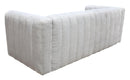 Zuo Modern Puerto Plata Sofa Dason in Snow/Granite
