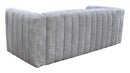 Zuo Modern Puerto Plata Sofa Dason in Snow/Granite