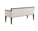Sunpan Babel Bench in Cube Mist Grey