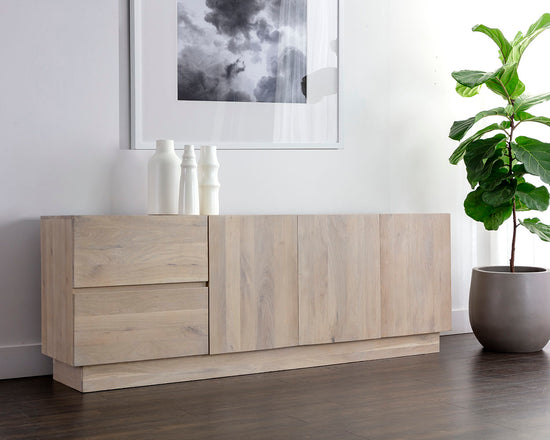 Sunpan Althea Sideboard in Light Oak