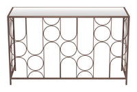 Zuo Modern Convale Console Table in Bronze