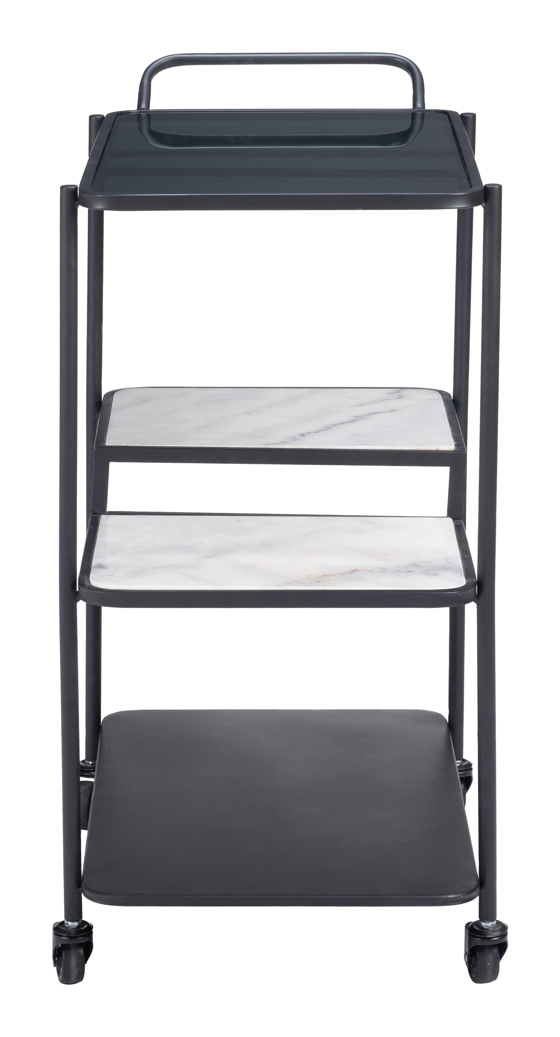 Zuo Modern Constanza Bar Cart in Black