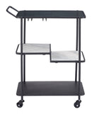 Zuo Modern Constanza Bar Cart in Black