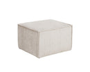 Sunpan Calista Ottoman In Abbington Navy/Navarro Stone/Treasure Gold - Small