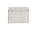 Sunpan Calista Ottoman In Abbington Navy/Navarro Stone/Treasure Gold - Small
