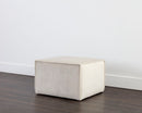 Sunpan Calista Ottoman In Abbington Navy/Navarro Stone/Treasure Gold - Small