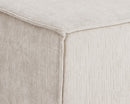 Sunpan Calista Ottoman In Abbington Navy/Navarro Stone/Treasure Gold - Small