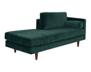 Sunpan Daytona Sofa in Aspect Forest/Dream Cream