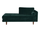 Sunpan Daytona Sofa in Aspect Forest/Dream Cream