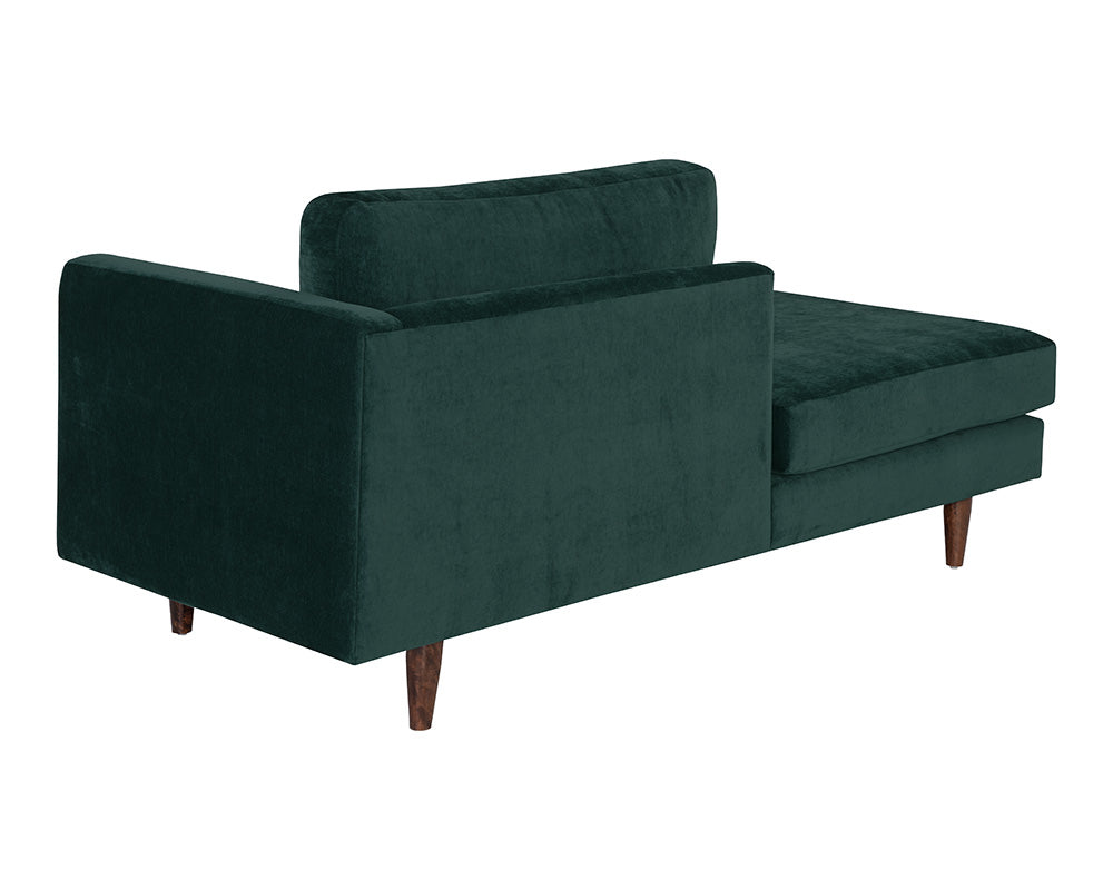 Sunpan Daytona Sofa in Aspect Forest/Dream Cream