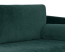 Sunpan Daytona Sofa in Aspect Forest/Dream Cream