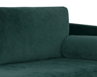 Sunpan Daytona Sofa in Aspect Forest/Dream Cream