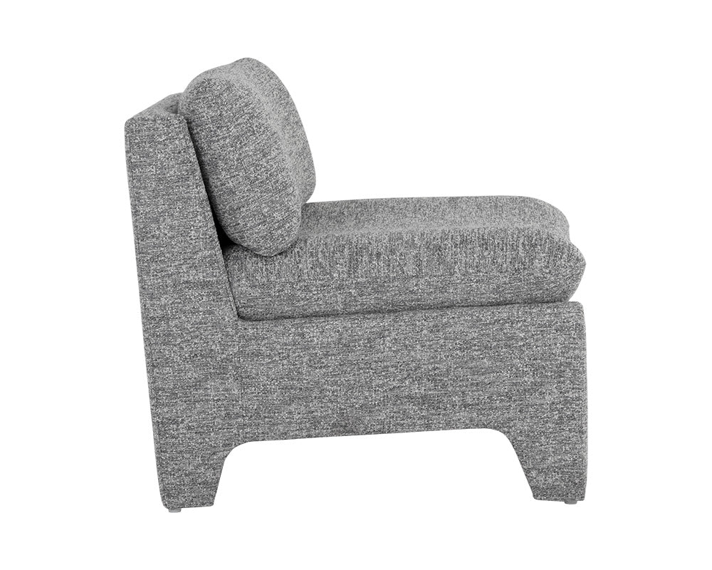 Sunpan Dallin Lounge Chair in Boho Oatmeal / Sesame