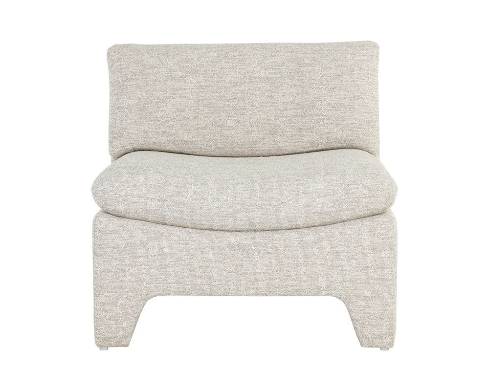 Sunpan Dallin Lounge Chair in Boho Oatmeal / Sesame