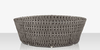 DecoScapes Aria 70" Round Aluminum Cushion Daybed