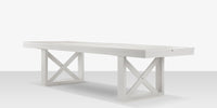 DecoScapes Contemporary Square X Style Dining Table Base