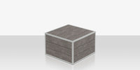 DecoScapes Mod Ottoman - Slatted