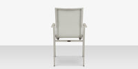 DecoScapes Tide Aluminum Sling Dining Arm Chair