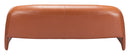 Zuo Modern Horten Sofa in Brown/Red