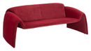 Zuo Modern Horten Sofa in Brown/Red